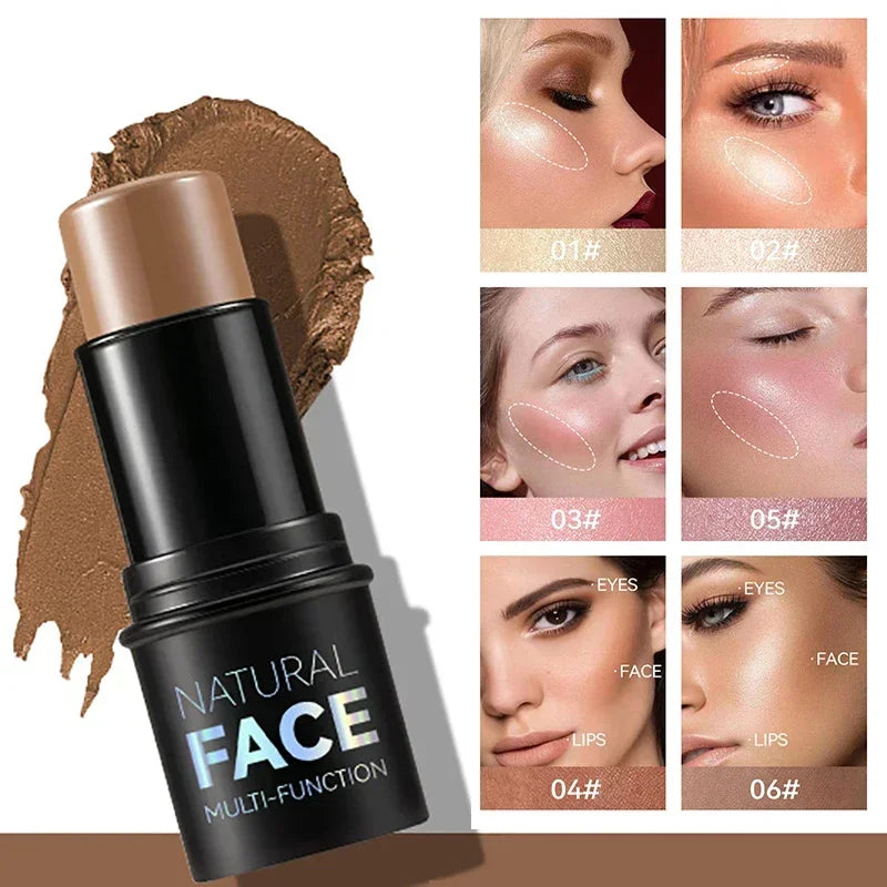 Makeup Face Contouring Bronzer Stick Multifunctional Highlighter