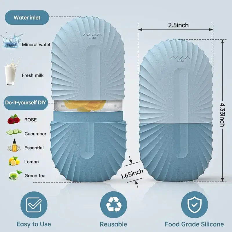 Ice Cube Silicone Face Roller