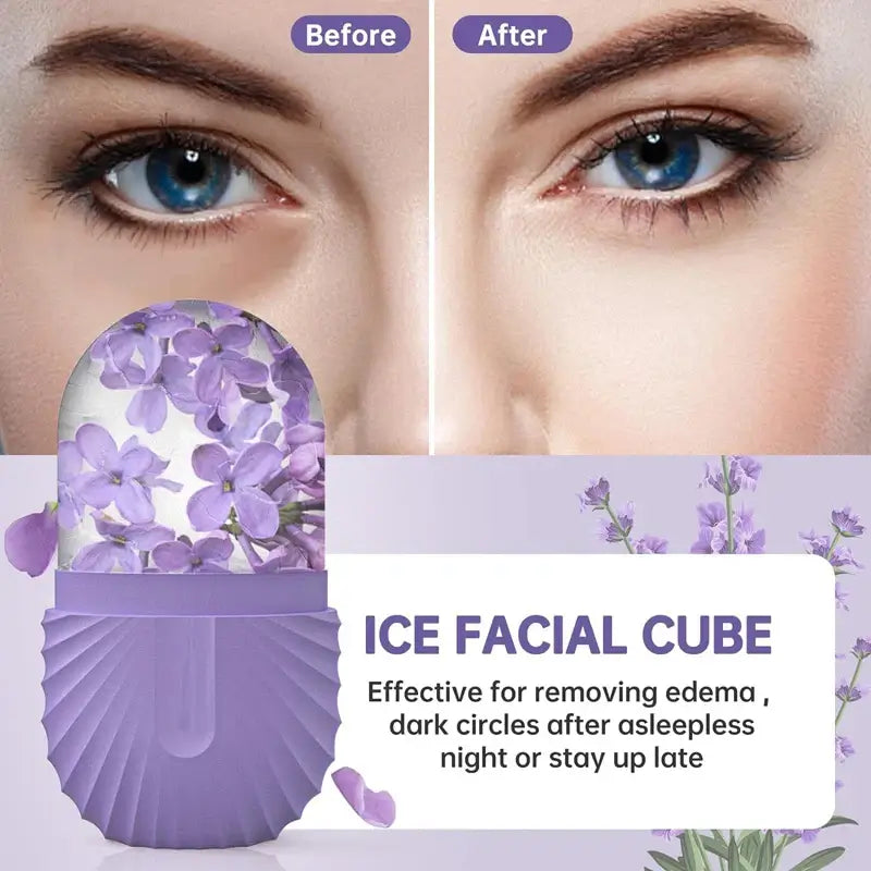 Ice Cube Silicone Face Roller